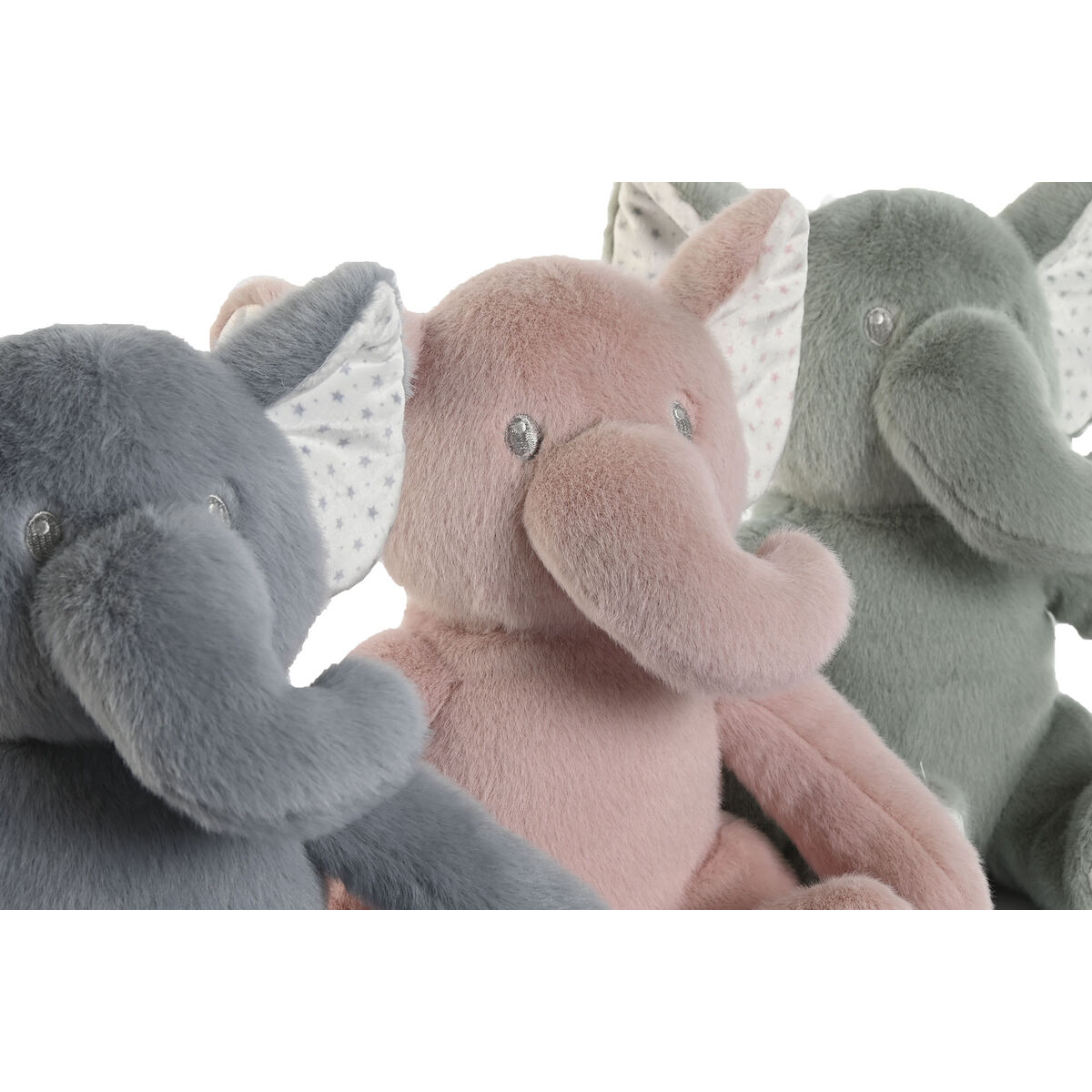 Baby-kit Home ESPRIT Blå Grön Rosa Polyester (3 antal) - 2