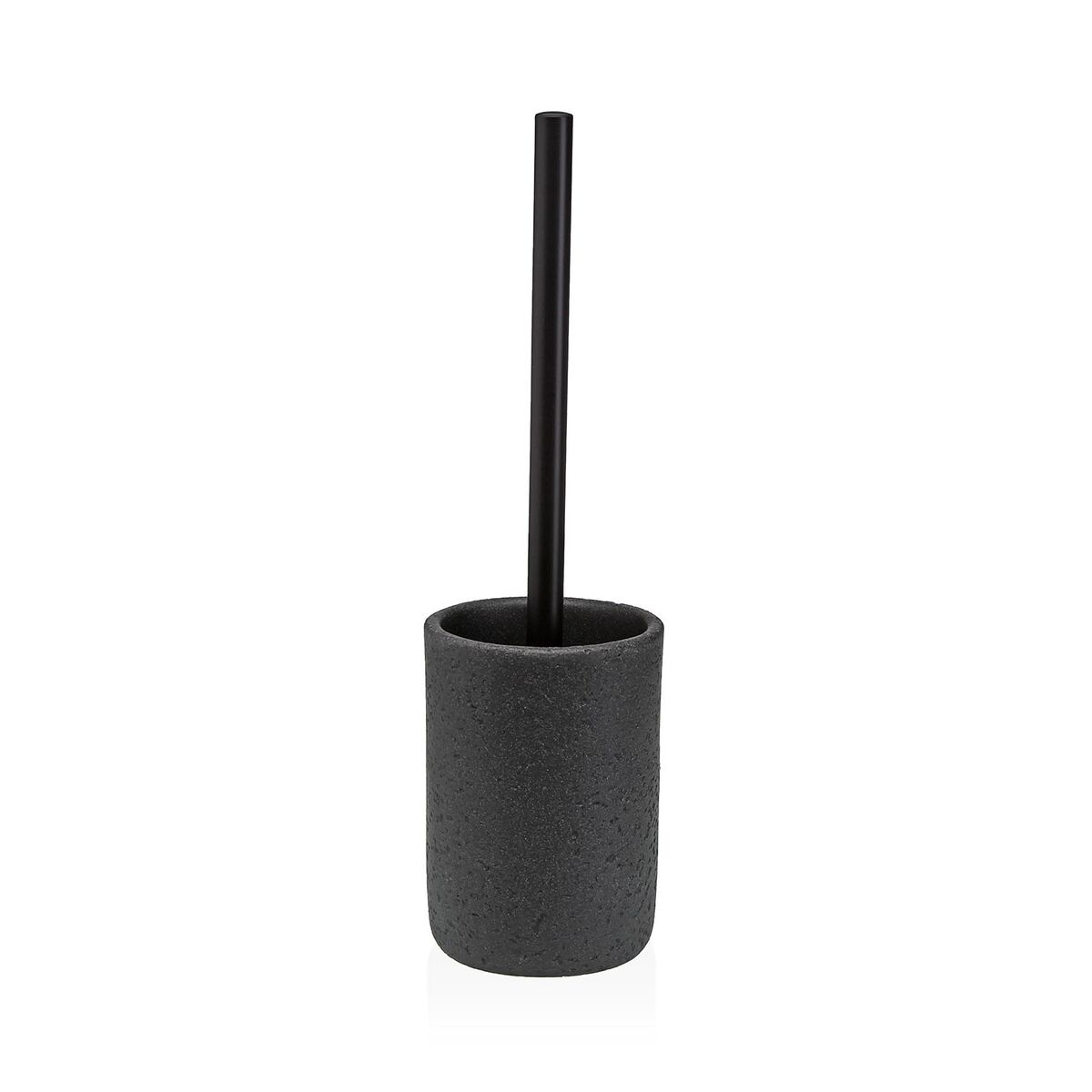 Toalettborste Versa Kora Harts Stål 9,4 x 37 x 9,4 cm