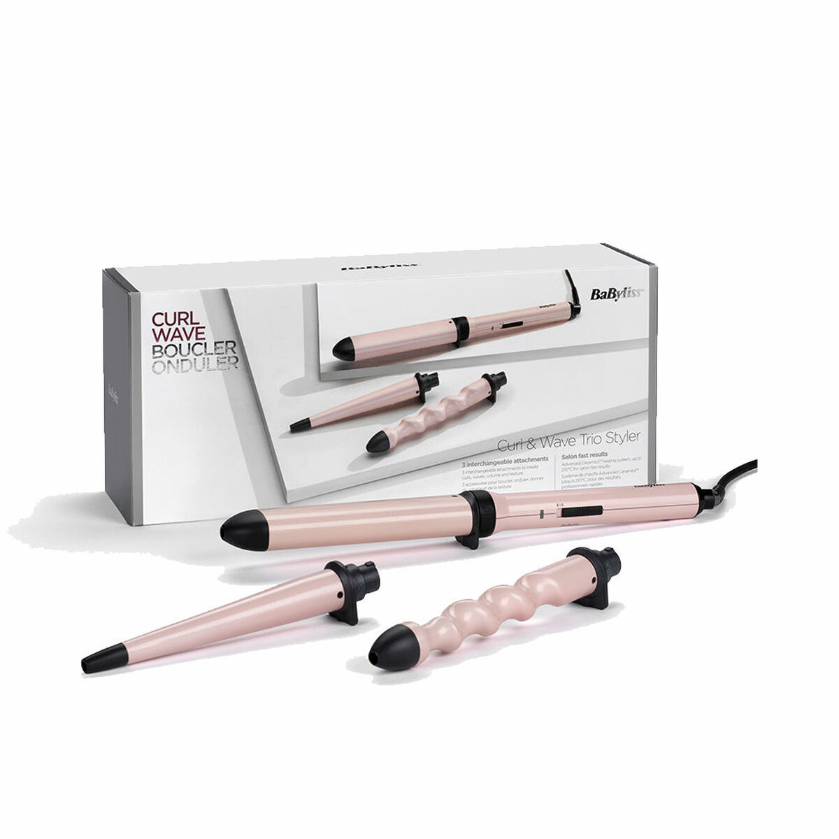 Locktång Babyliss CURL&WAVETRIO