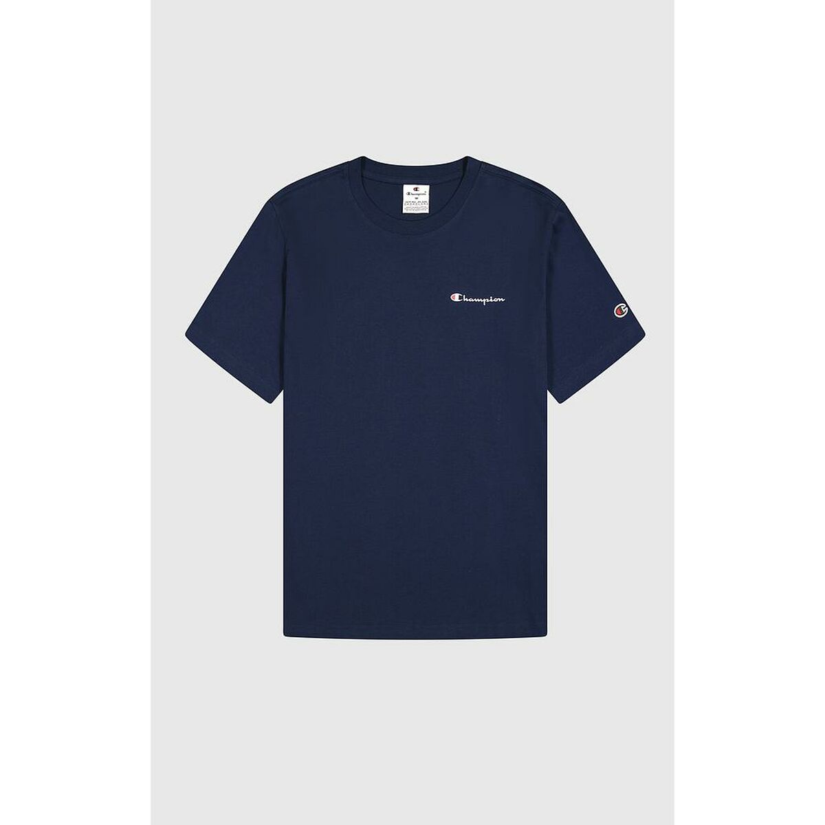 T-shirt med kortärm Herr Champion CHAMPION SS TEE 220264 NNY Marinblå - 2
