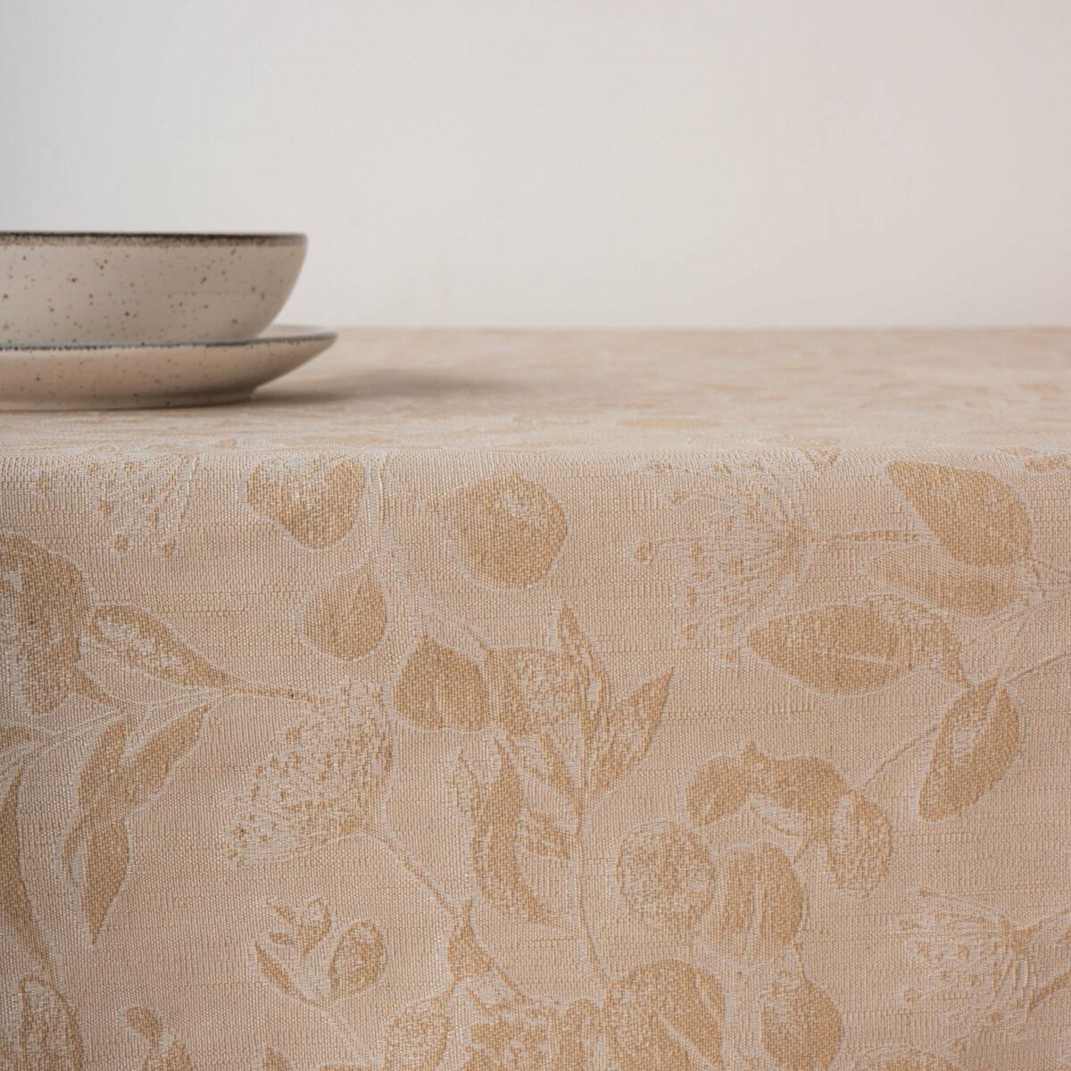 Fläckresistent bordsduk Belum 32010D2 Ljusbrun 200 x 155 cm - 3