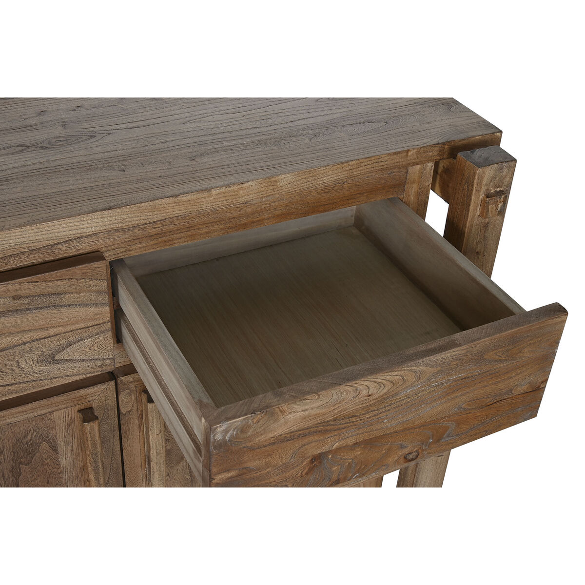 Skänk Home ESPRIT Naturell Återvunnet Trä Almträ 183 X 57 X 90 cm - 3