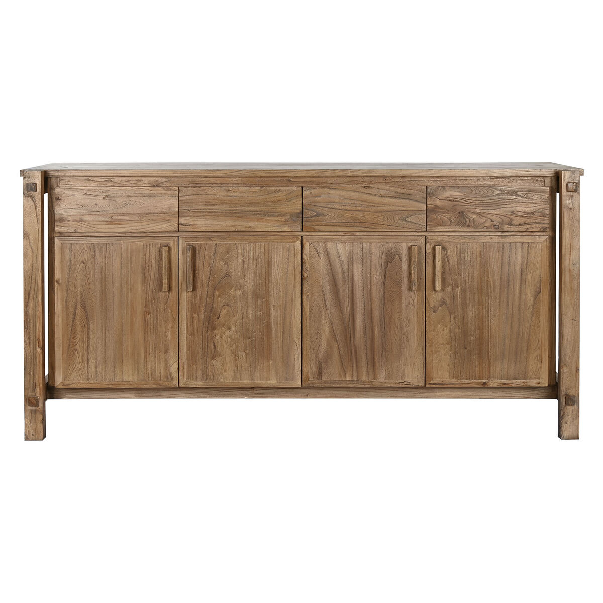 Skänk Home ESPRIT Naturell Återvunnet Trä Almträ 183 X 57 X 90 cm - 6