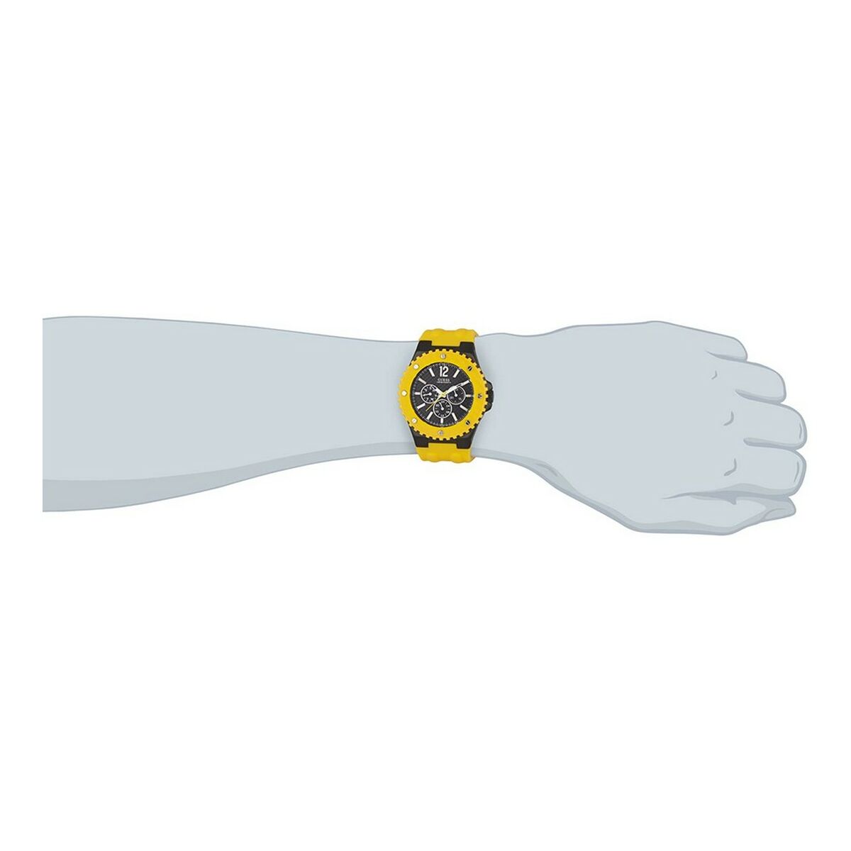 Herrklocka Guess W11619G5 (Ø 45 mm) - 2