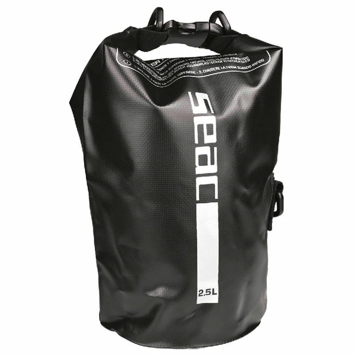 Vattentät väska Seac 0920004120 Svart 2,5 L