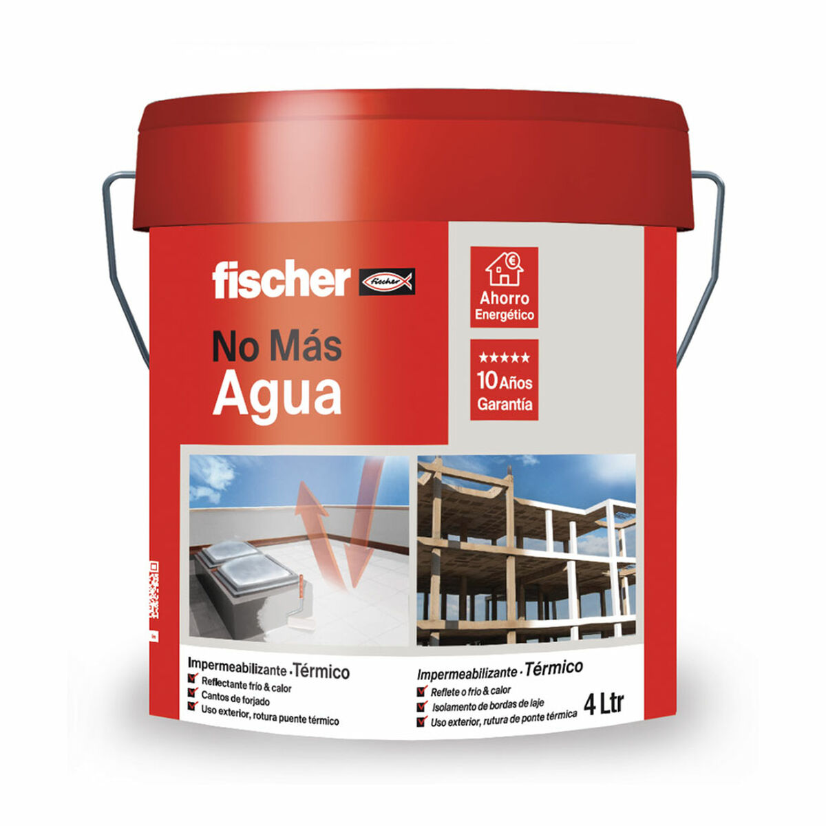 Impregnering Fischer Ms Vit 4 L - 2