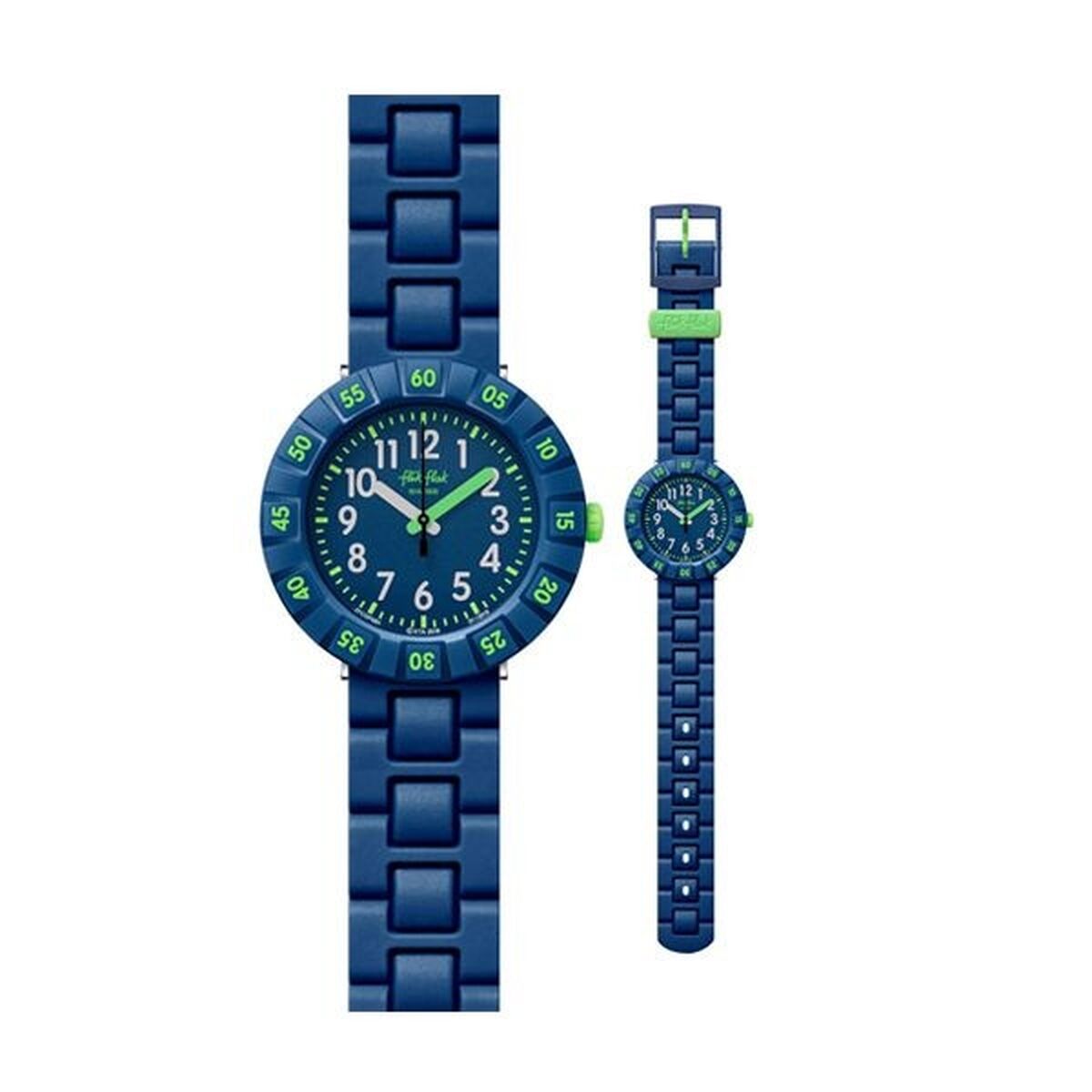 Barnklocka Flik Flak DARK BLUE