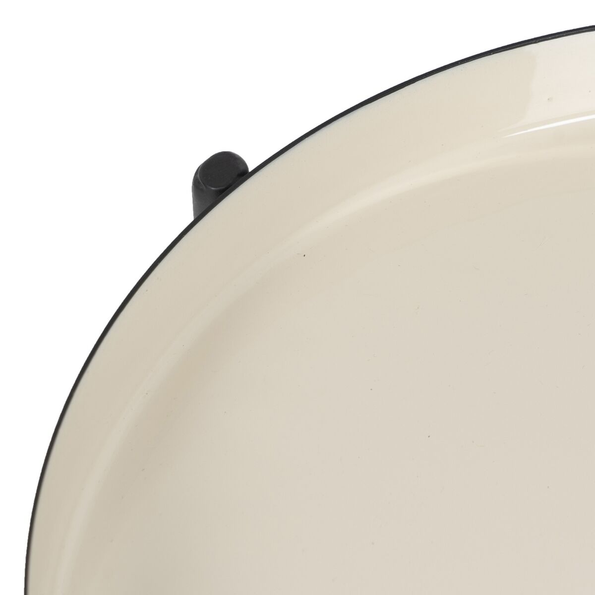 Sidobord 30 x 30 x 40,5 cm Svart Beige-brun (taupe) Järn - 6