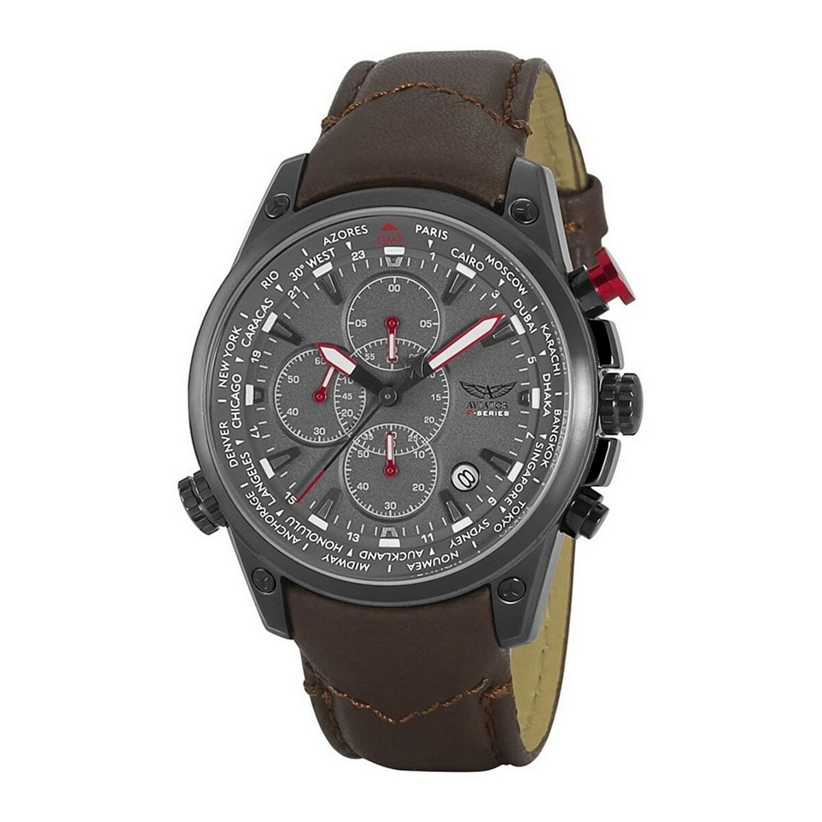 Herrklocka Aviator AVW1369G185S (Ø 43 mm) (Ø 44 mm) - 8