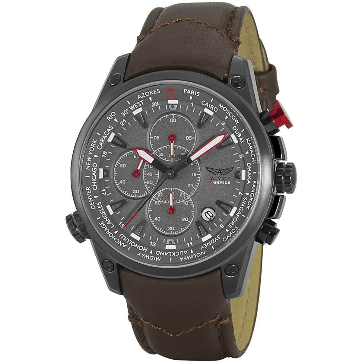 Herrklocka Aviator AVW1369G185S (Ø 43 mm) (Ø 44 mm) - 7