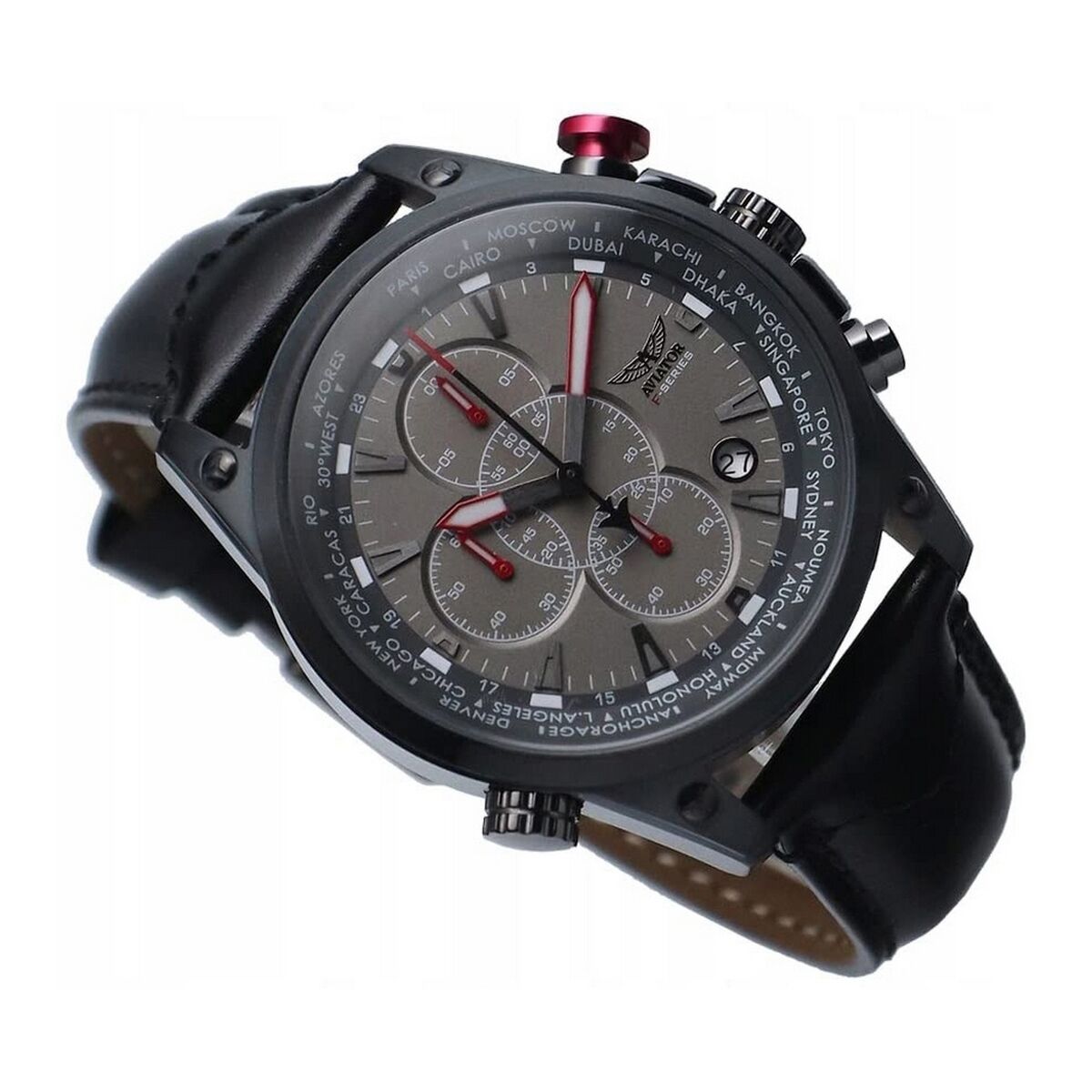 Herrklocka Aviator AVW1369G185S (Ø 43 mm) (Ø 44 mm) - 3