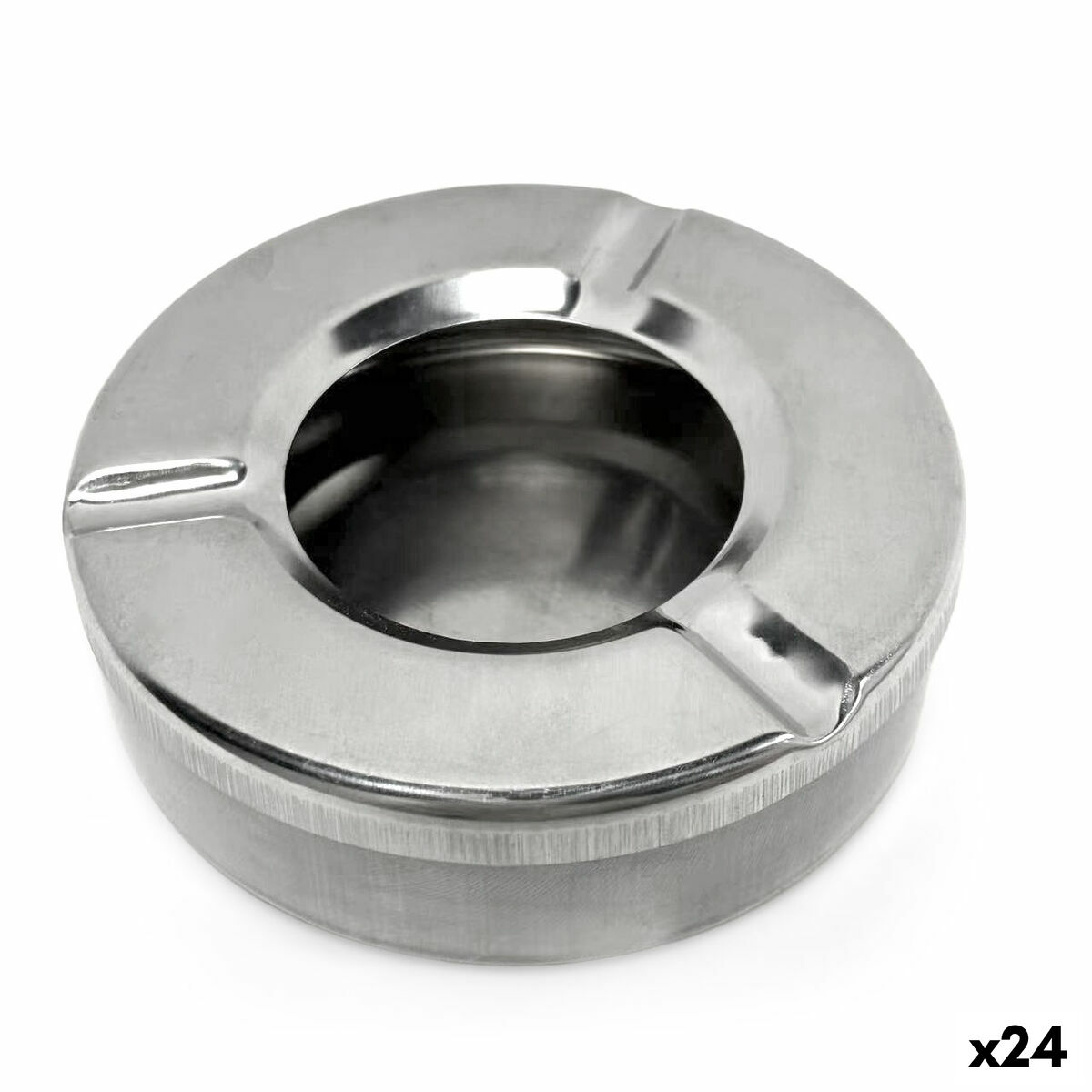 Askfat Confortime Stål 11 x 3 cm (24 antal)
