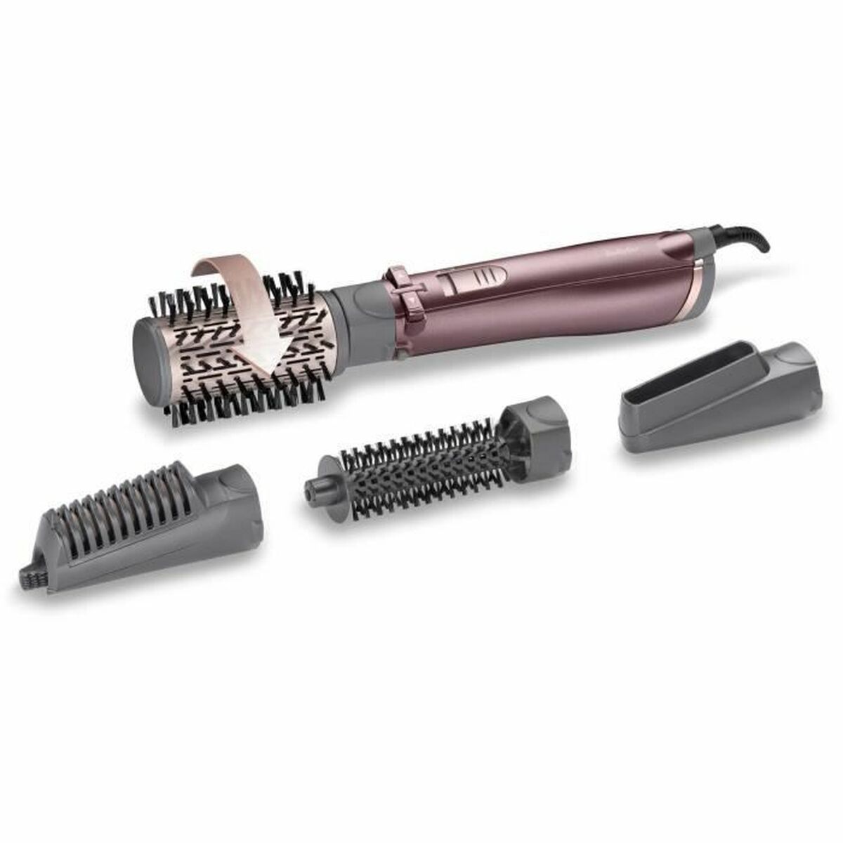 Borste Babyliss AS960E 1000W Svart Grå Roséguld ABS - 2