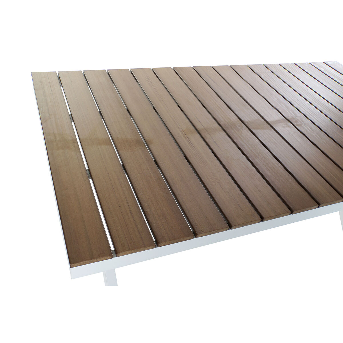 Matsalsbord DKD Home Decor Extern Harts Aluminium 200 x 90 x 75 cm - 7