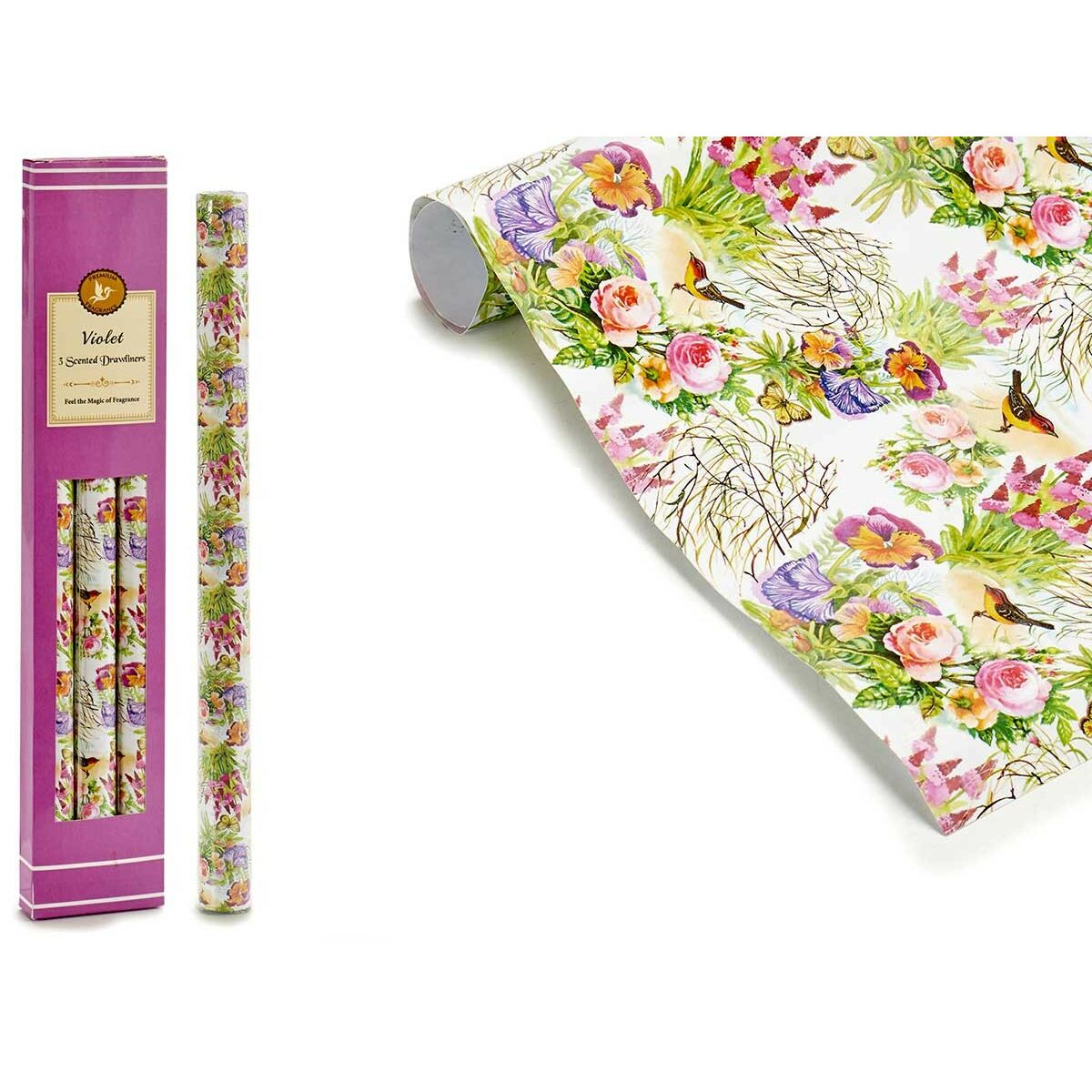 Ark med doftpapper Acorde Violett (12 antal) - 5