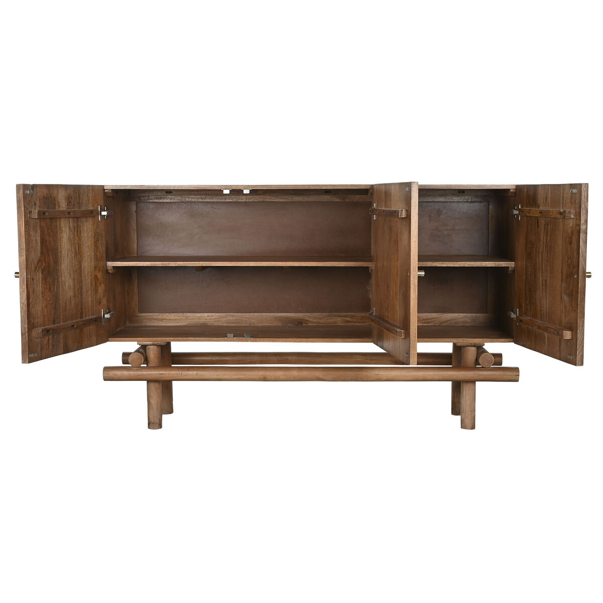 Skänk Home ESPRIT Naturell Mangoträ 160 X 42 X 95 cm - 3