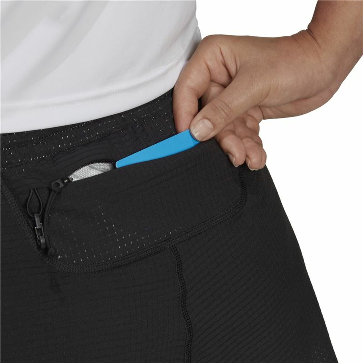 Sportshorts för kvinnor Adidas Rnfastrt Ib Mujer Svart - 5