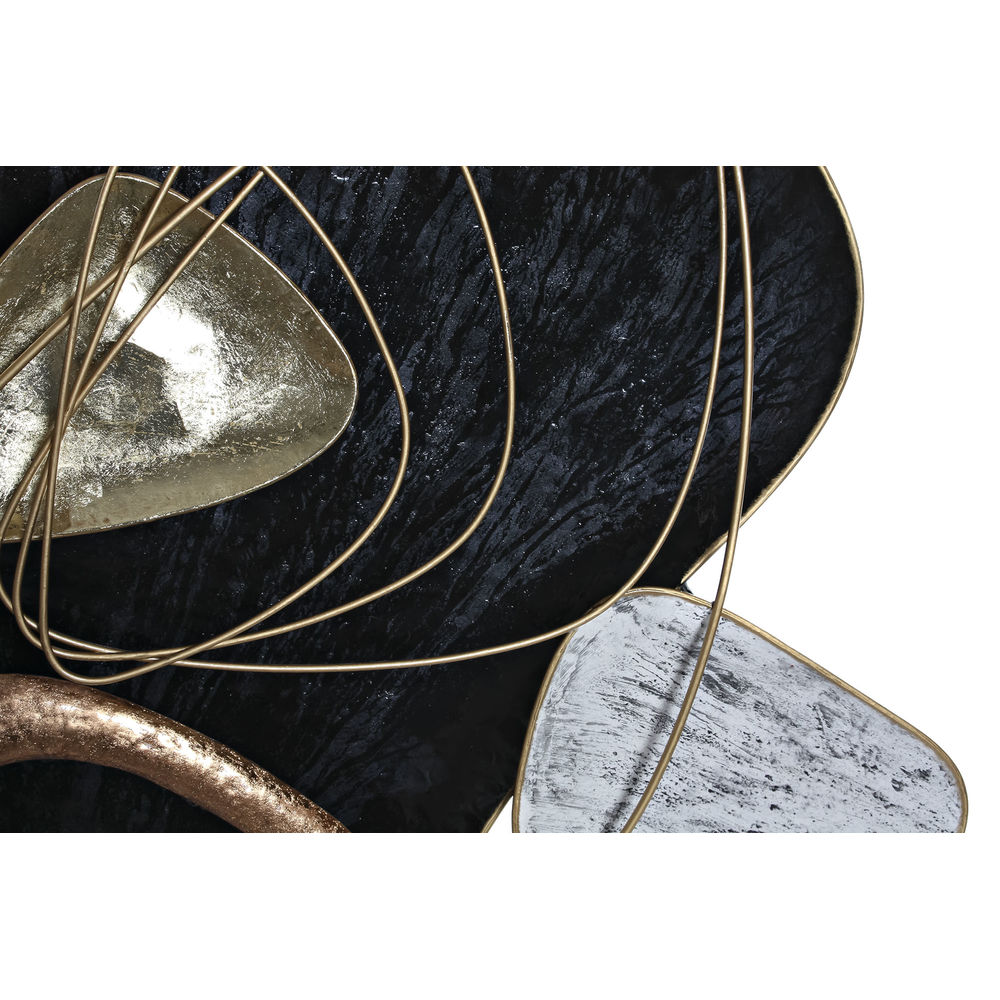 Väggdekoration DKD Home Decor Metall Abstrakt (101 x 9 x 85 cm) - 2