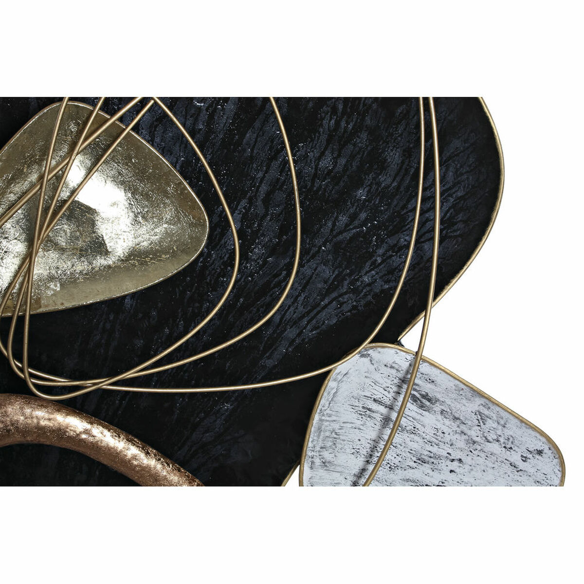Väggdekoration DKD Home Decor Metall Abstrakt (101 x 9 x 85 cm) - 9