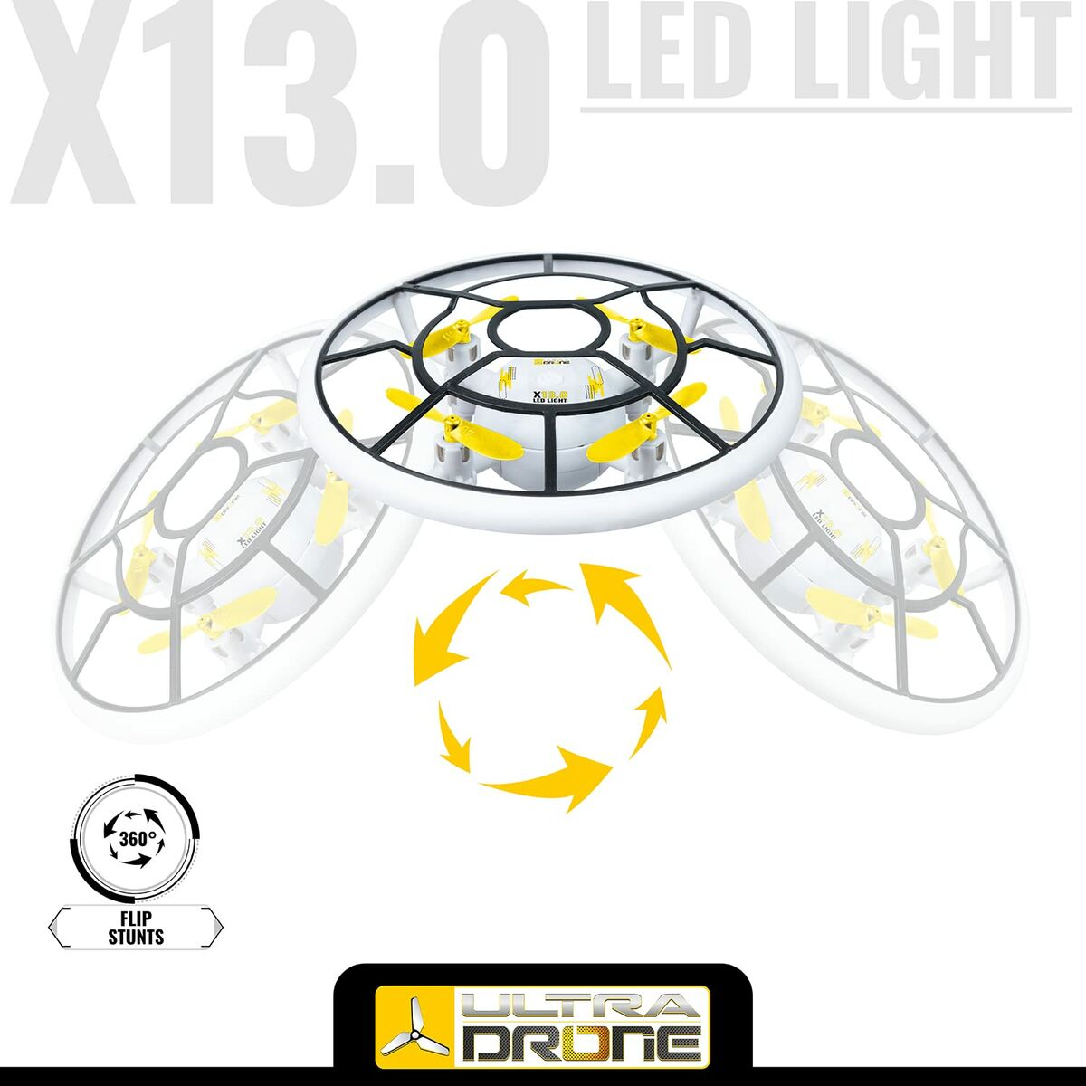 Fjärrstyrd drönare Mondo Ultradrone X13 LED Ljus - 3