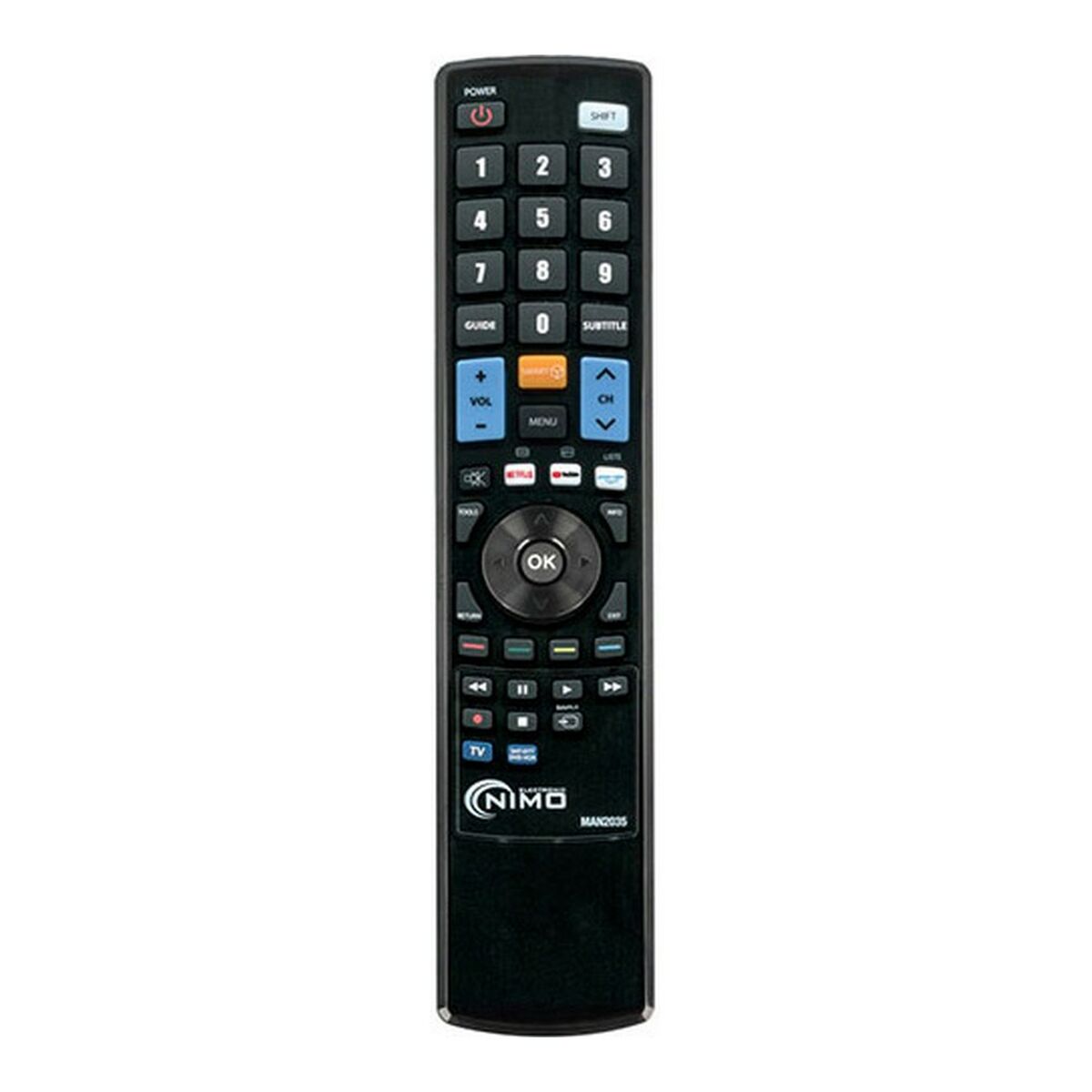 Fjärrkontroll till Smart TV NIMO Elegant - 3