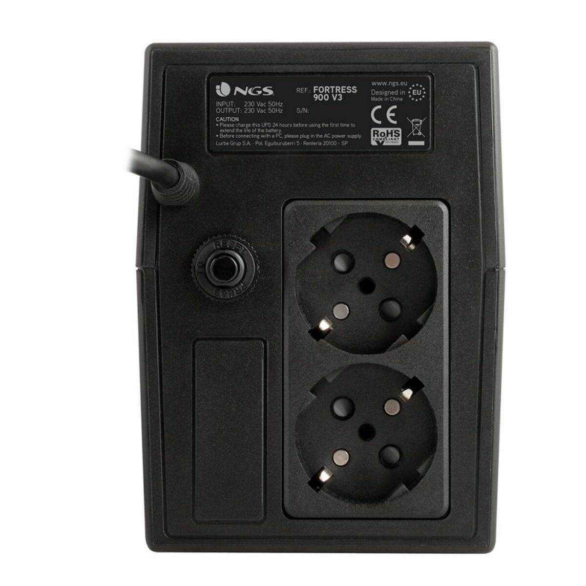 System för Avbrottsfri Strömförsörjning Interaktiv (UPS) NGS FORTRESS900V3 360 W - 2