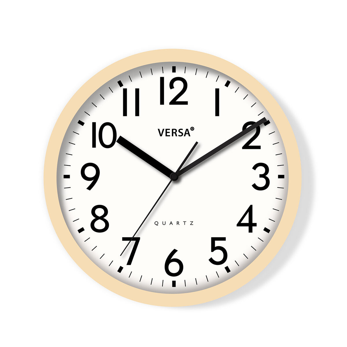 Väggklocka Versa Plast 4,8 x 31 x 31 cm