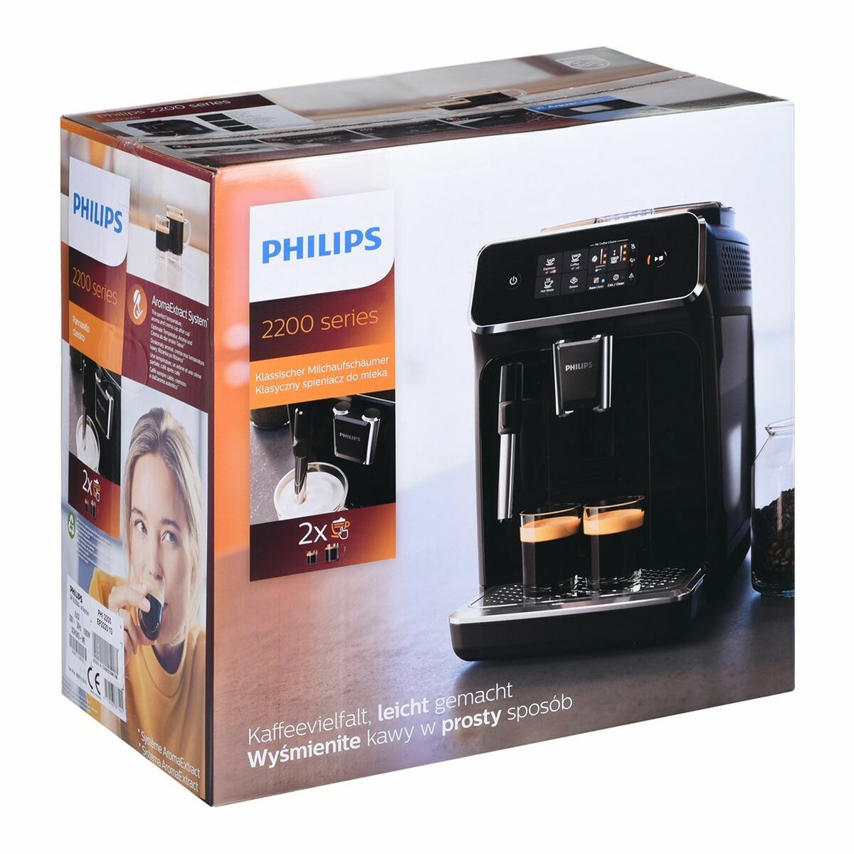 Superautomatisk kaffebryggare Philips Svart Svart matt 1500 W 15 bar 1,8 L - 5