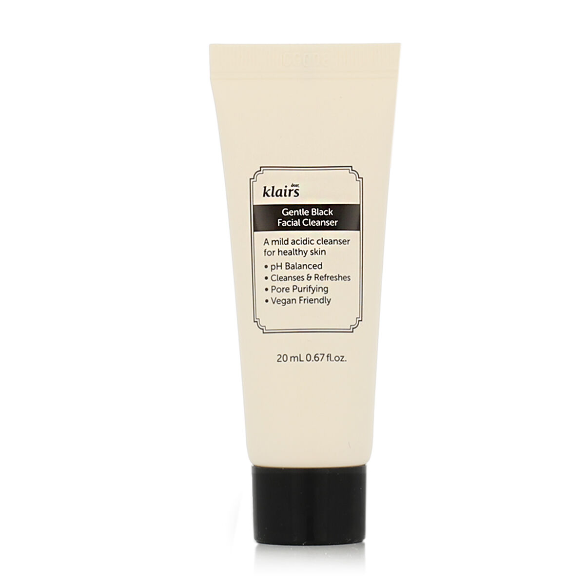Rengörande ansiktsgel Gentle Black 20 ml - 2