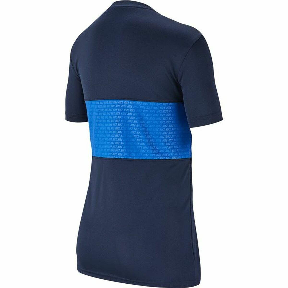 Barn T-shirt med kortärm Nike Dri-FIT Academy Blå - 7