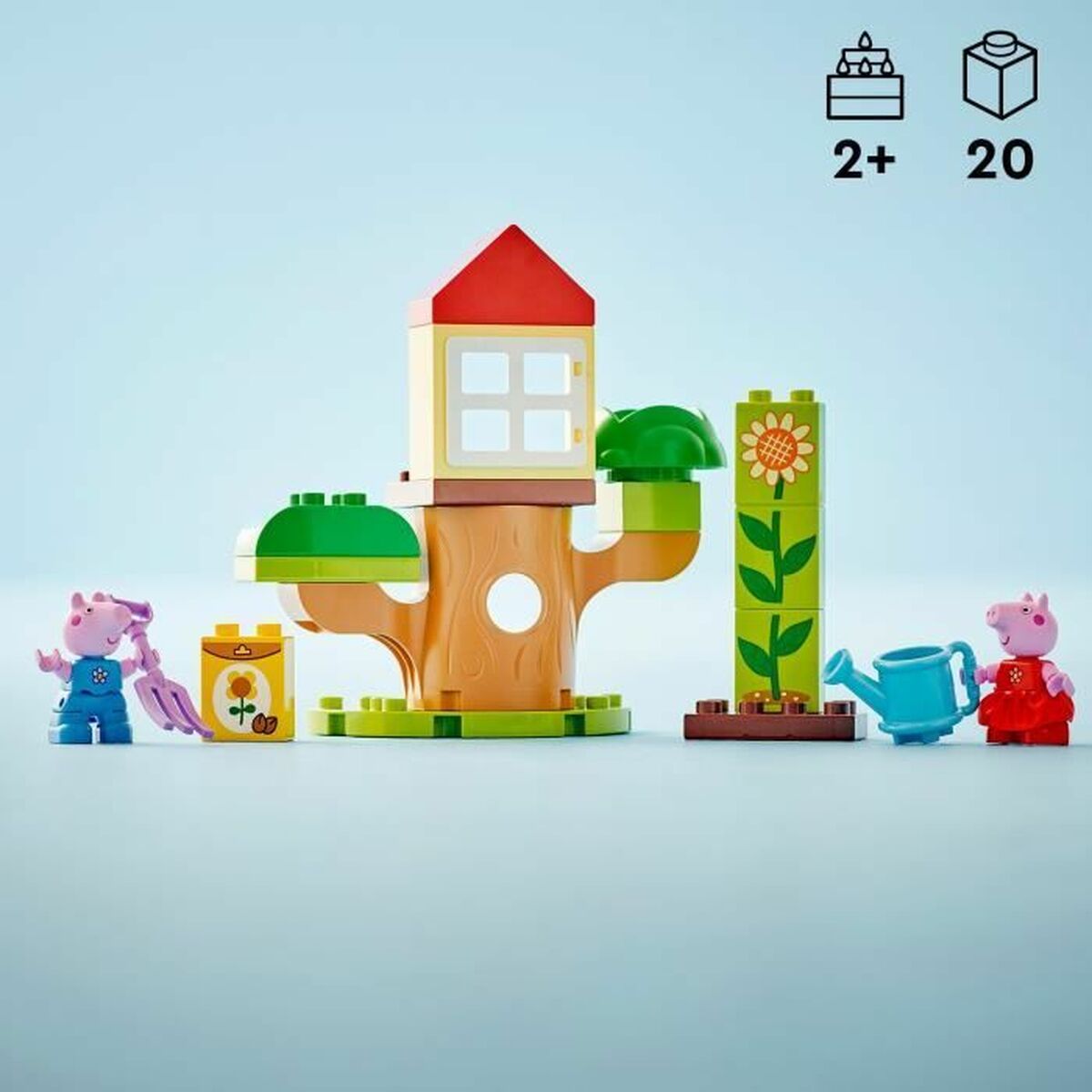Byggsats Lego Peppa Pig's Garden and Treehouse Multicolour - 4