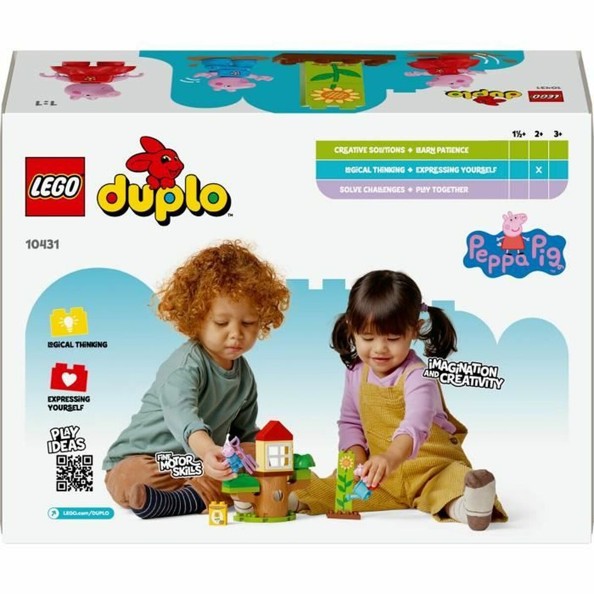Byggsats Lego Peppa Pig's Garden and Treehouse Multicolour - 6