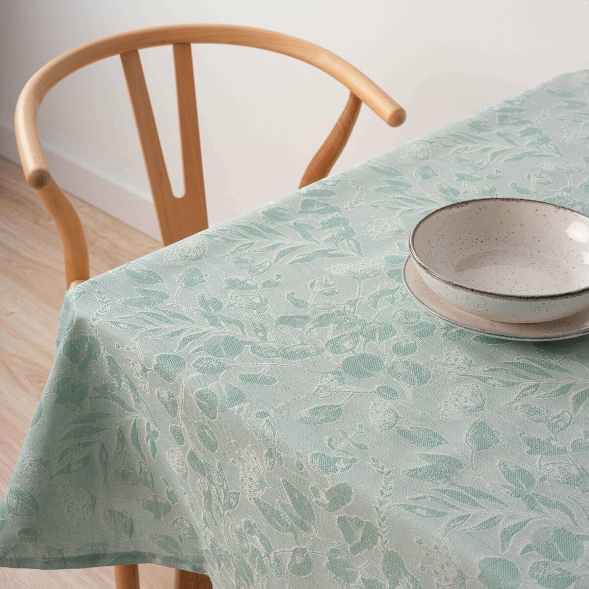 Fläckresistent bordsduk Belum 32010D2 Turkos 100 x 80 cm - 4