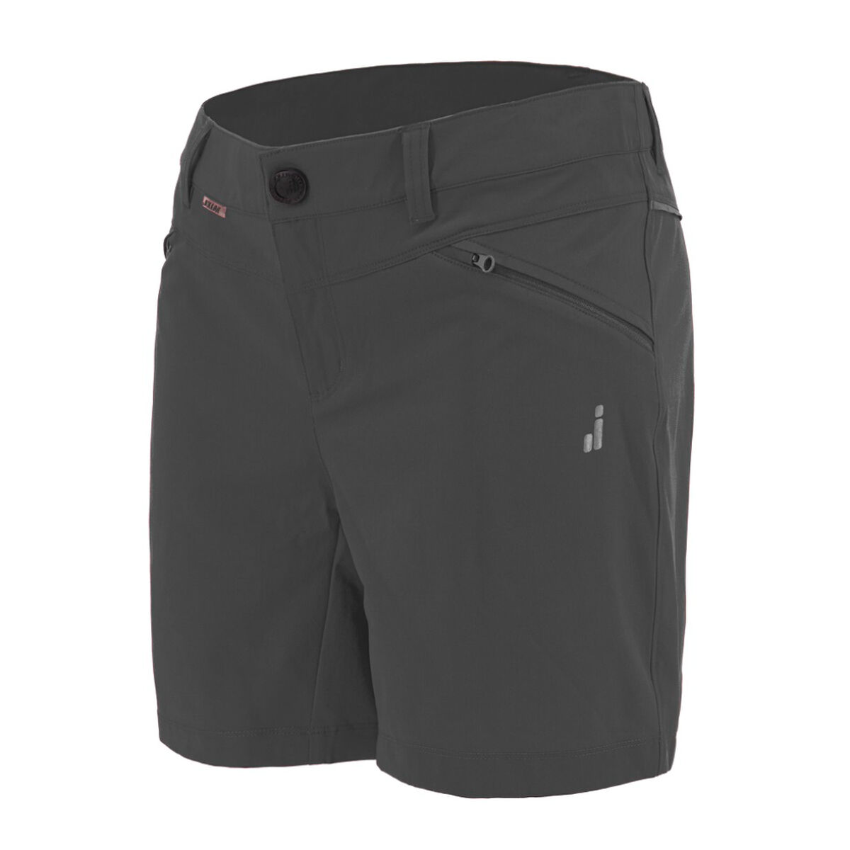 Shorts, dam Joluvi FASSA Zip W Grå