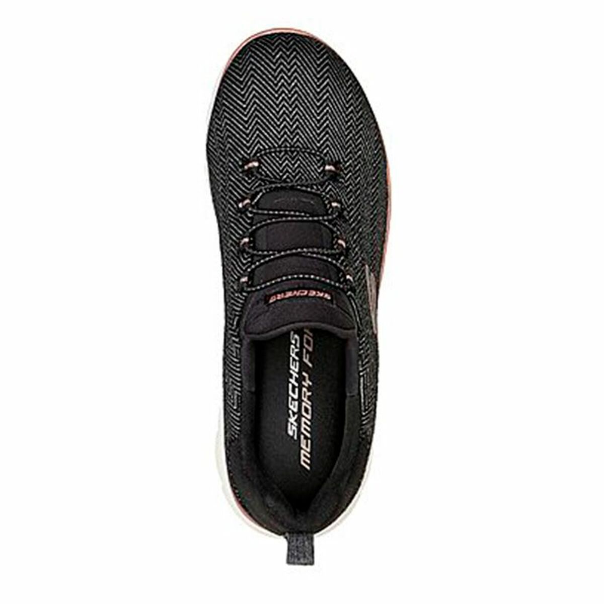 Gymnastiksko, Dam Skechers Summits - Dazzling Svart - 4