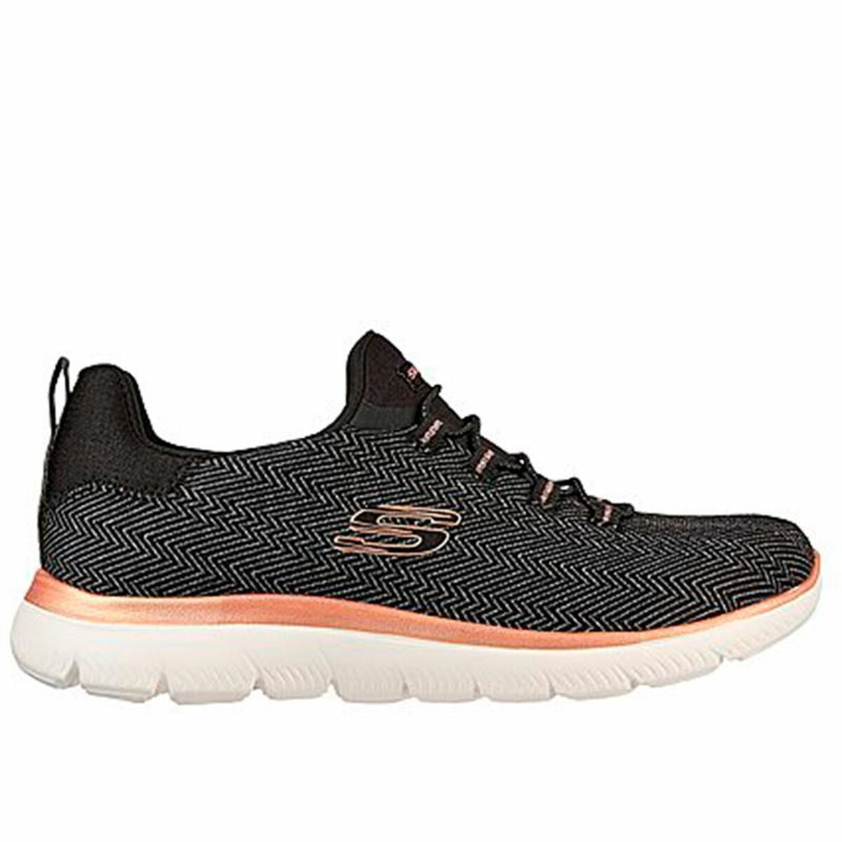 Gymnastiksko, Dam Skechers Summits - Dazzling Svart