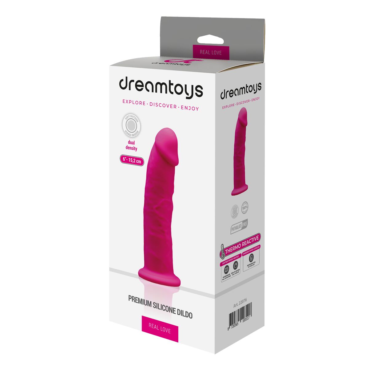Vibrator Dream Toys Real Love Rosa Ø 3,5 cm - 7