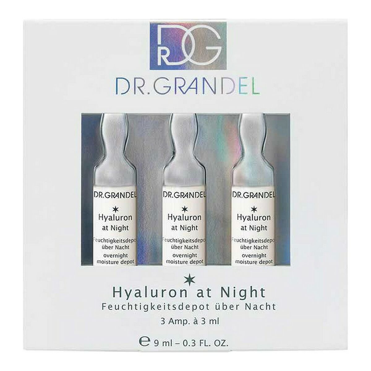 Ampuller för effektivt lyft Hyaluron at Night Dr. Grandel 3 ml - 5