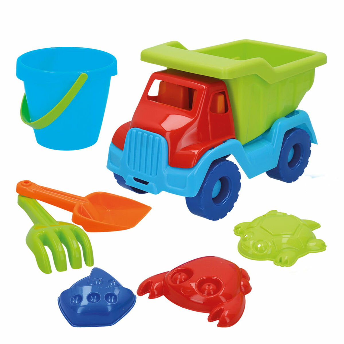 Strandleksaker set Colorbaby polypropen (12 antal) - 9