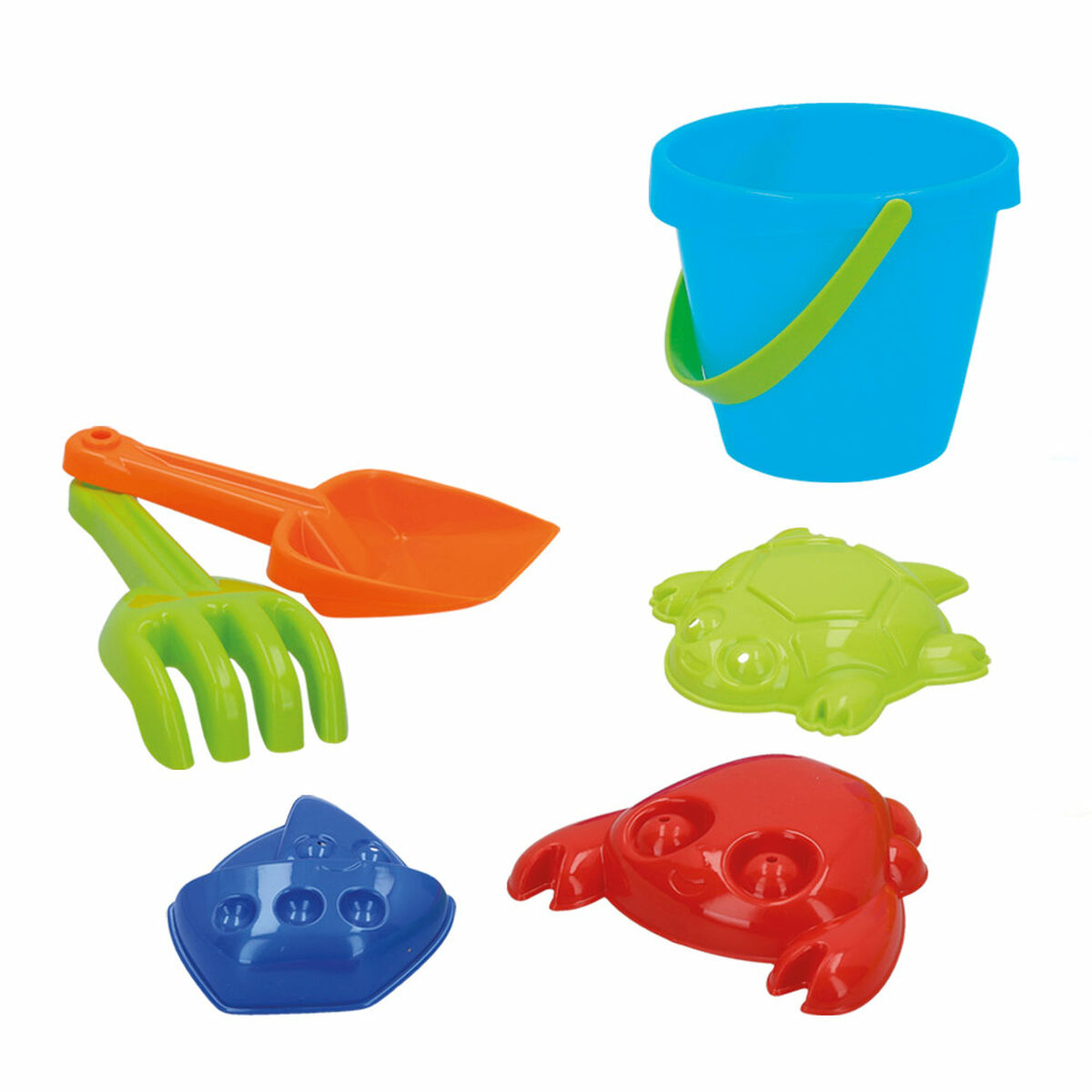 Strandleksaker set Colorbaby polypropen (12 antal) - 6