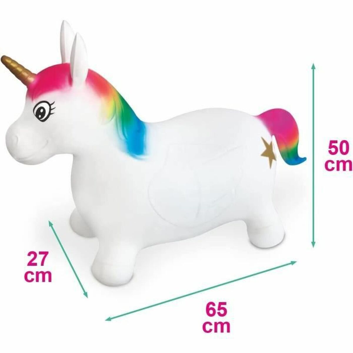 Gummi Pogo Studsare Mondo 09132 (65 x 50 cm) - 2