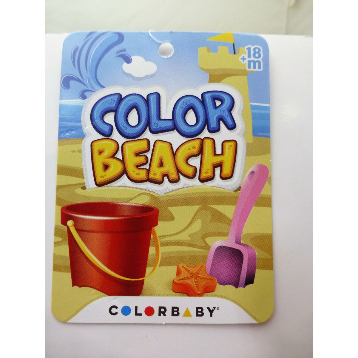 Strandleksaker set Colorbaby Skottkärra polypropen (12 antal) - 14