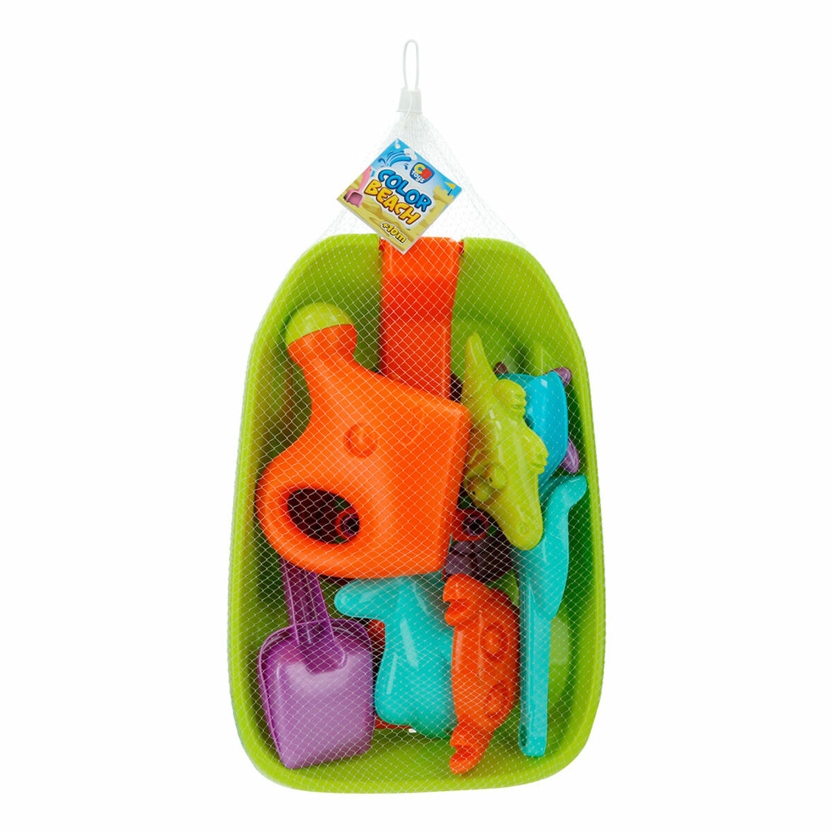 Strandleksaker set Colorbaby Skottkärra polypropen (12 antal) - 4