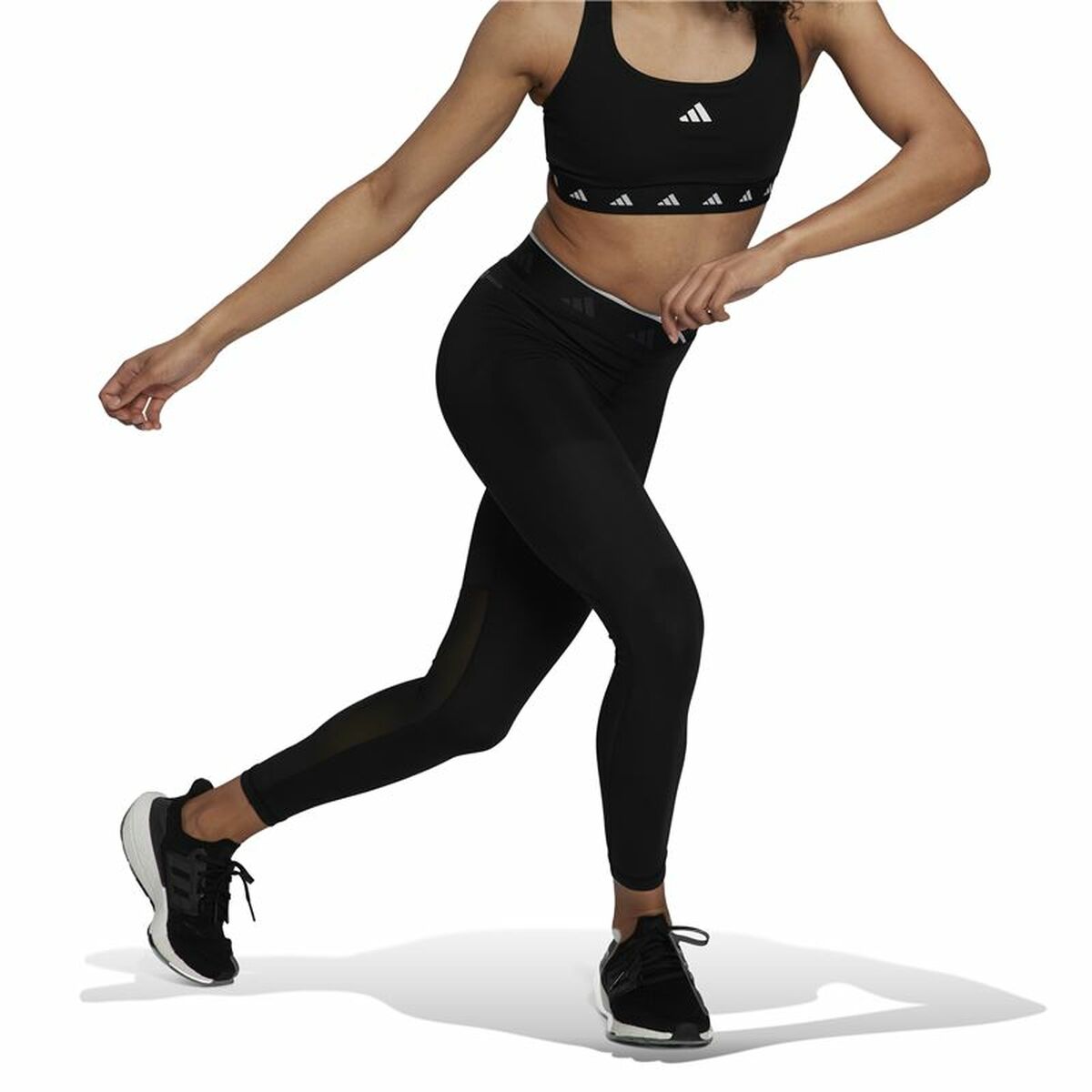 Sport-leggings, Dam Adidas Tf Vsh 7/8 T Svart - 2