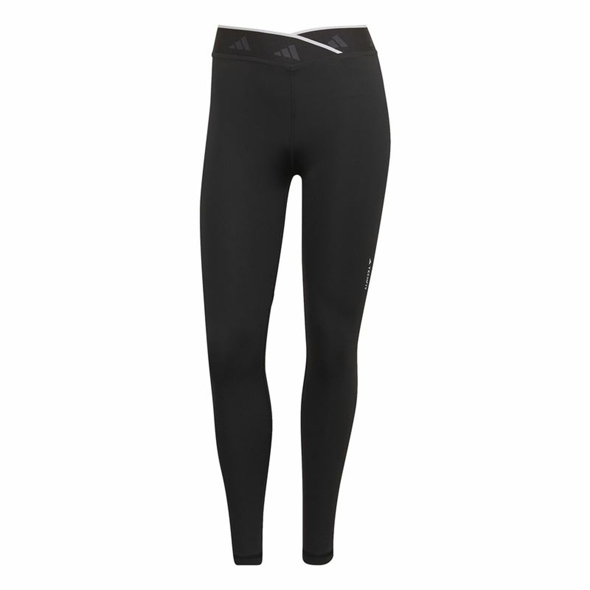 Sport-leggings, Dam Adidas Tf Vsh 7/8 T Svart