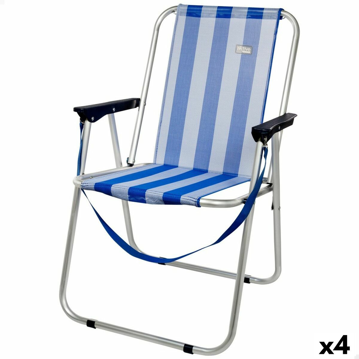 Hopfällbar Stol Aktive Sjöman 44 x 76 x 45 cm (4 antal) - 3