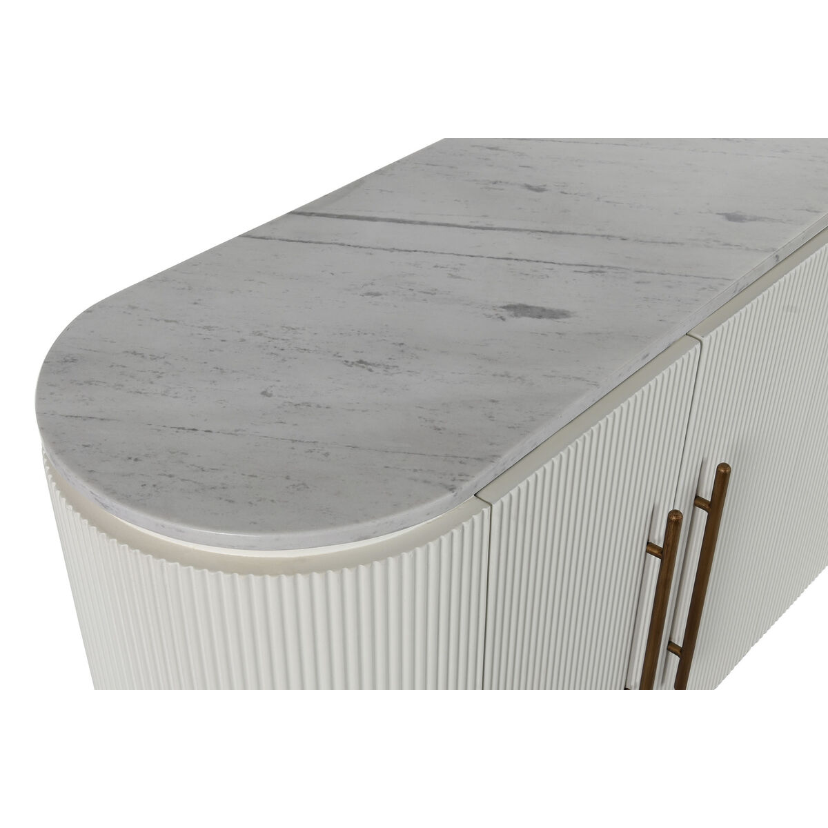 Skänk Home ESPRIT Vit Marmor Gran 152 X 42 X 78 cm - 4