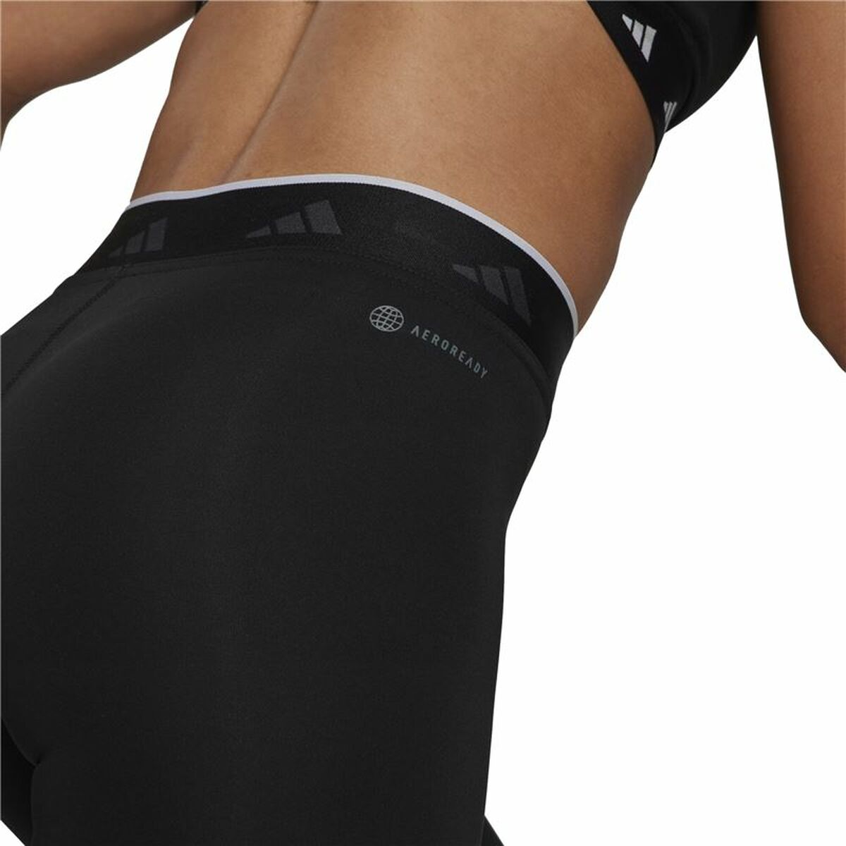 Sport-leggings, Dam Adidas Tf Vsh 7/8 T Svart - 8