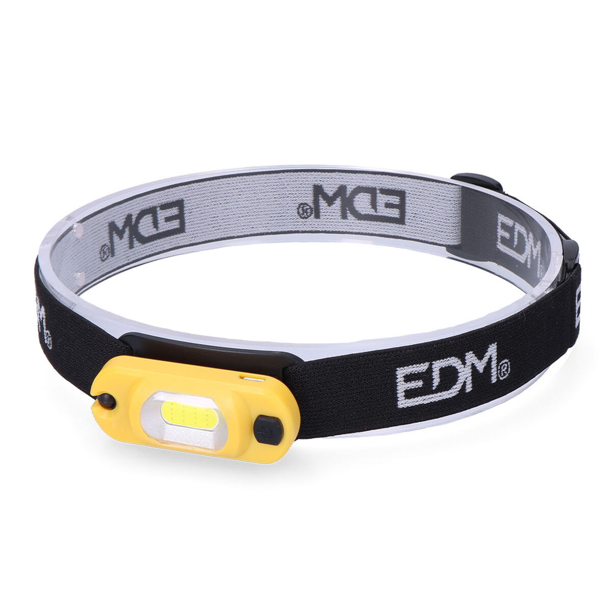 LED-lampa för huvudet EDM 36386 Cob Gul Svart 1 W 100 Lm - 4
