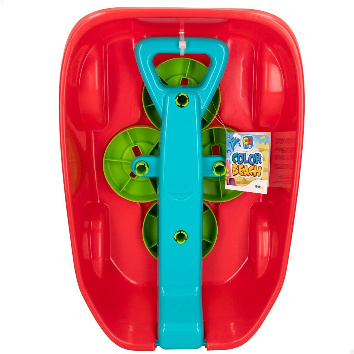 Strandleksaker set Colorbaby Skottkärra polypropen (12 antal) - 2